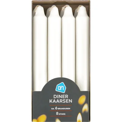 AH Dinerkaars 18cm wit
