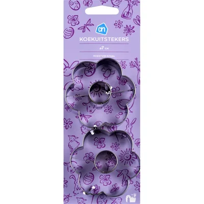 AH Koekuitstekers set bloem