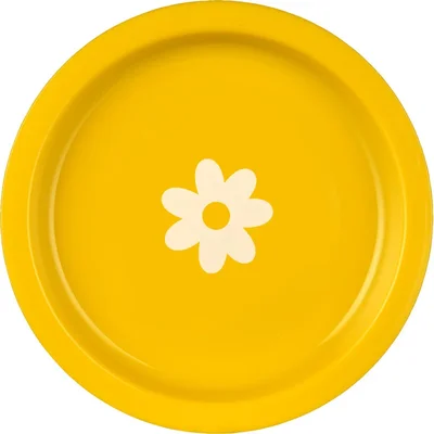 AH Kinderservies bord geel