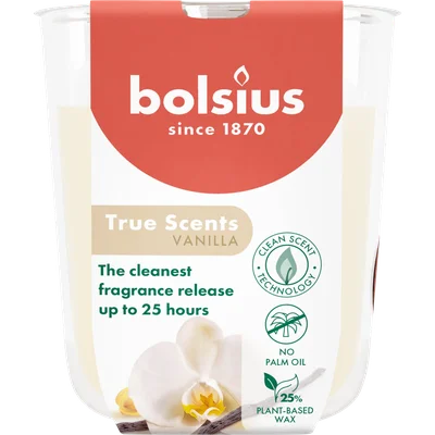 Bolsius True scents geurglas vanilla