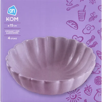 AH Sculpted bakje lila