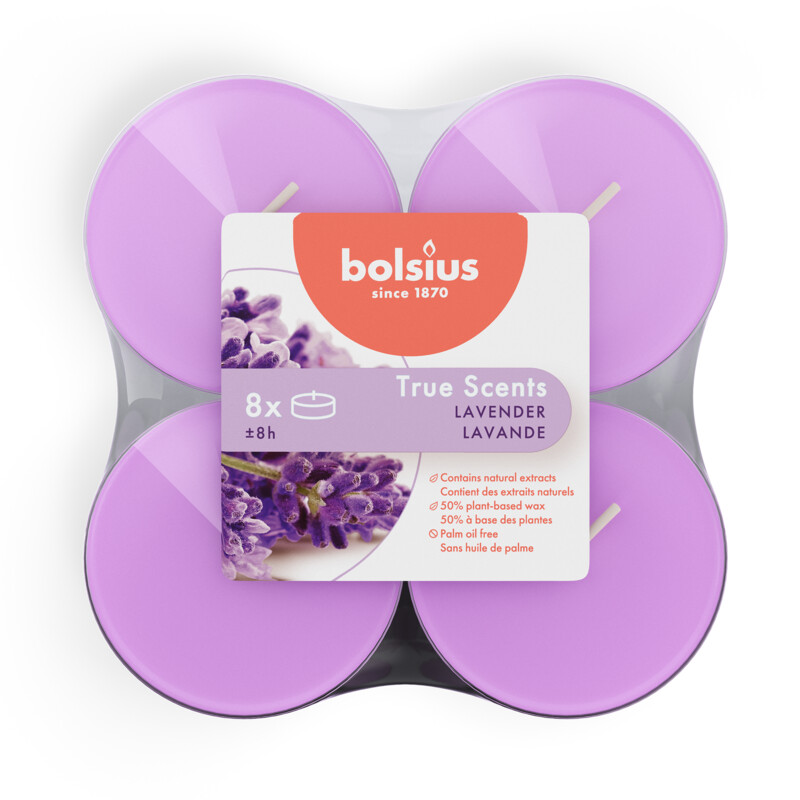 Bolsius True scents lavendel