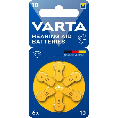 Varta Hearing aid batteries 10