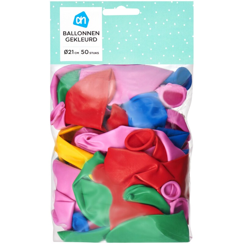 AH Ballonnen gekleurd