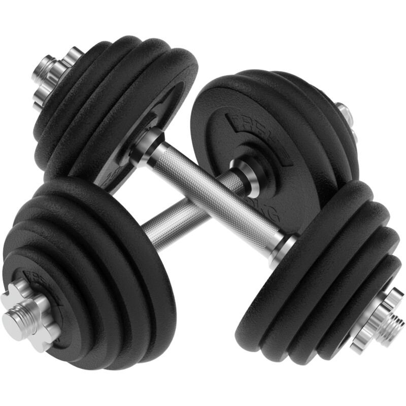 Focus Fitness Verstelbare dumbbellset gietijzer