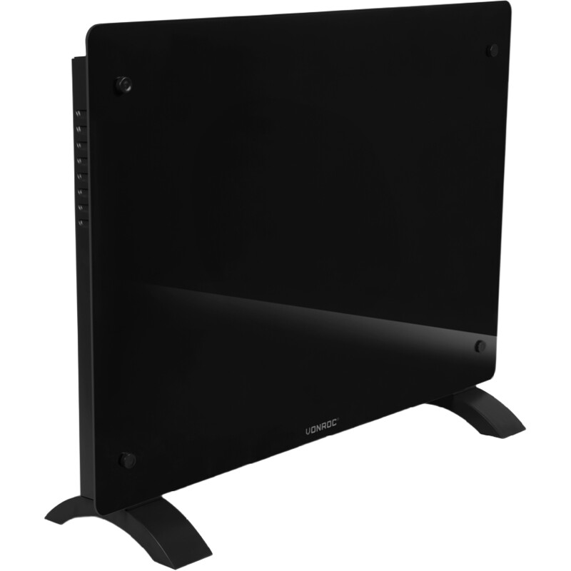 Vonroc Luxe elektrische kachel zwart