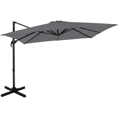 AH Zweefparasol zonder voet grijs