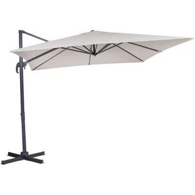 AH Zweefparasol zonder voet beige