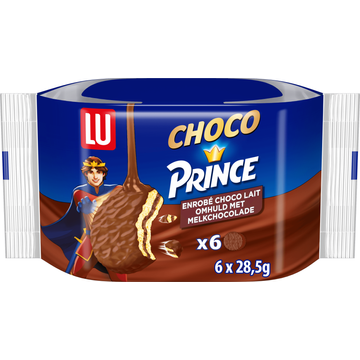 LU Prince Choco Prince Chocolade Koekjes 171g