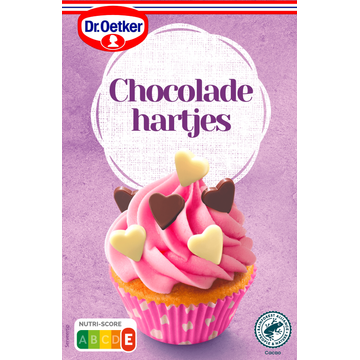 Dr. Oetker Chocoladehartjes versiering 45 g