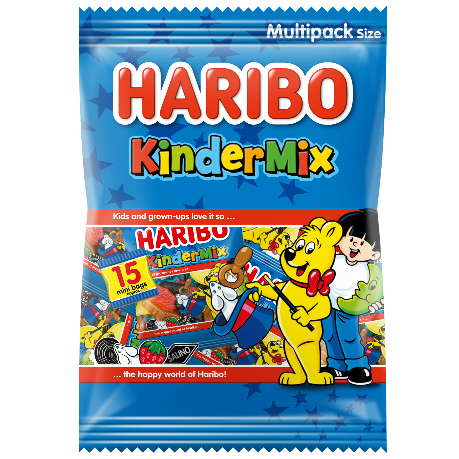 Haribo Kindermix Uitdeelzakjes 375 g