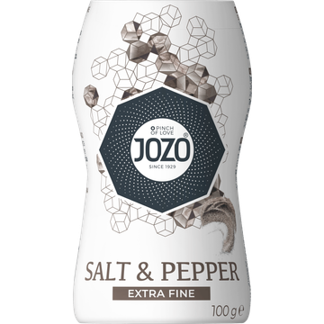 JOZO Salt & Pepper Extra Fine 100 g
