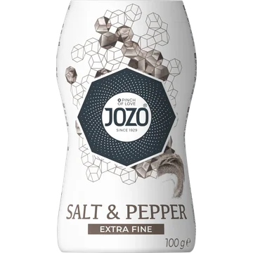 JOZO Salt & Pepper Extra Fine 100 g