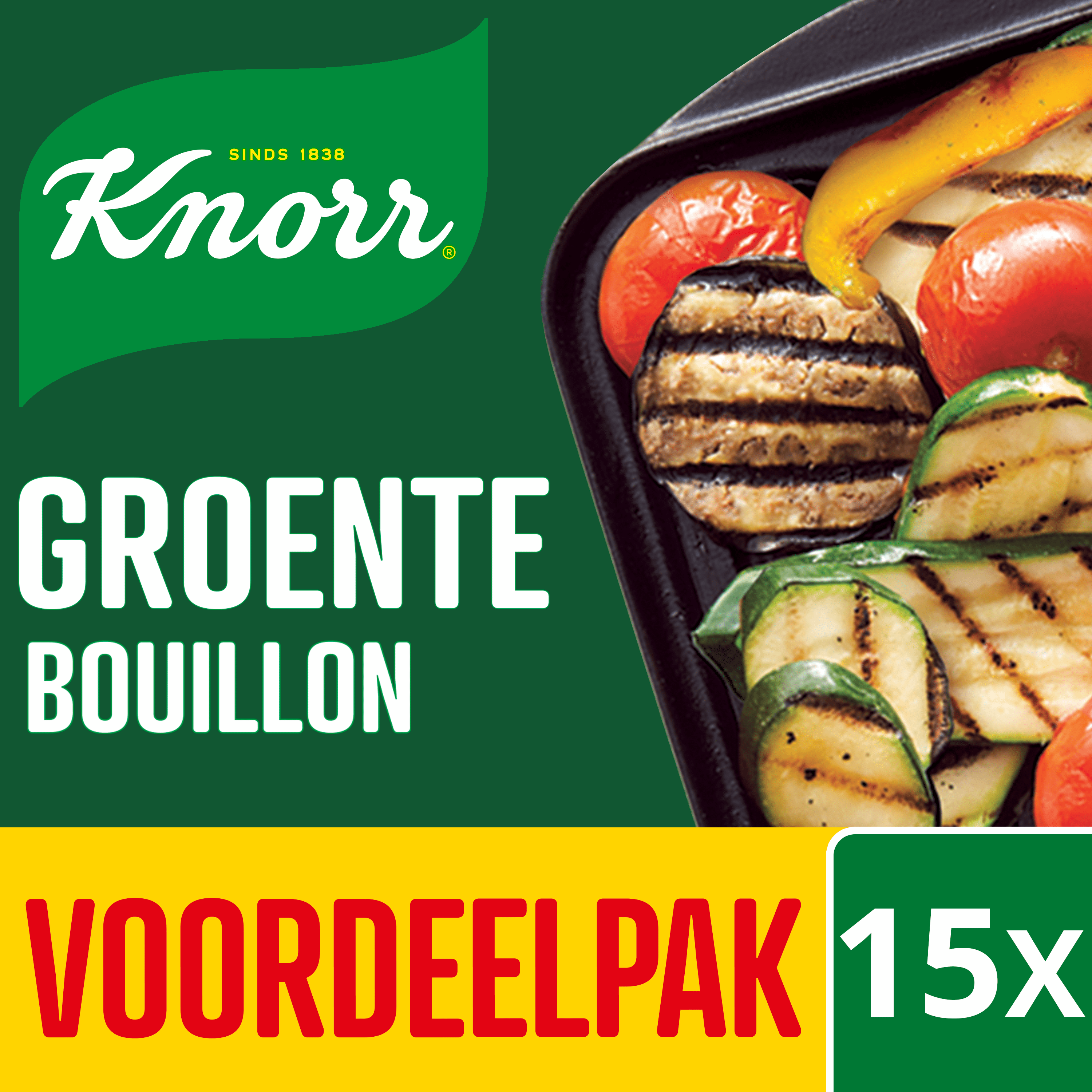 Knorr Bouillontabletten Groente 80 g