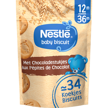 Nestlé Baby Biscuit met Chocoladestukjes 12m/36m 150 g