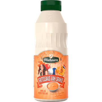 Oliehoorn Fritessaus Fris & Kruidig 465 ml