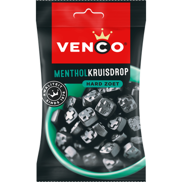Venco Menthol Kruisdrop Hard Zoet 120 g
