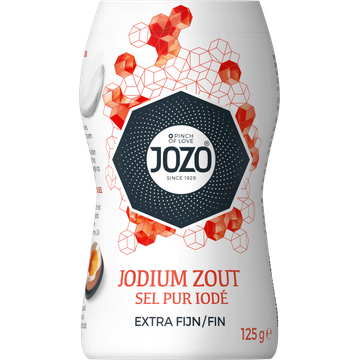 JOZO Jodium Zout Extra Fijn 125 g