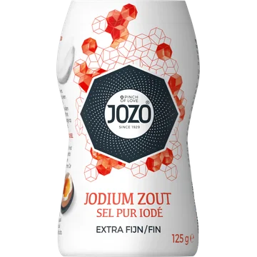 JOZO Jodium Zout Extra Fijn 125 g