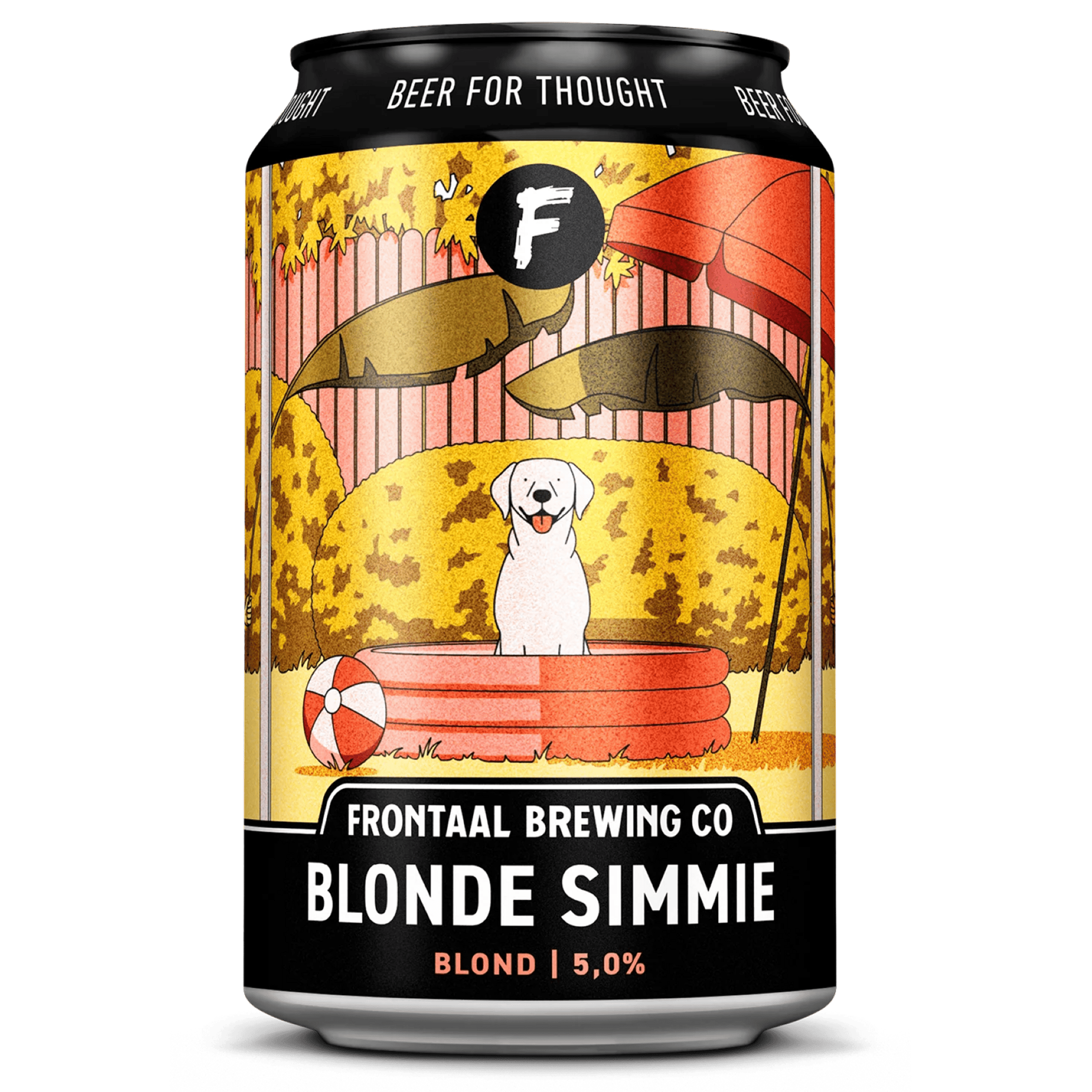 Frontaal - Blonde Simmie - Blik - 330ML