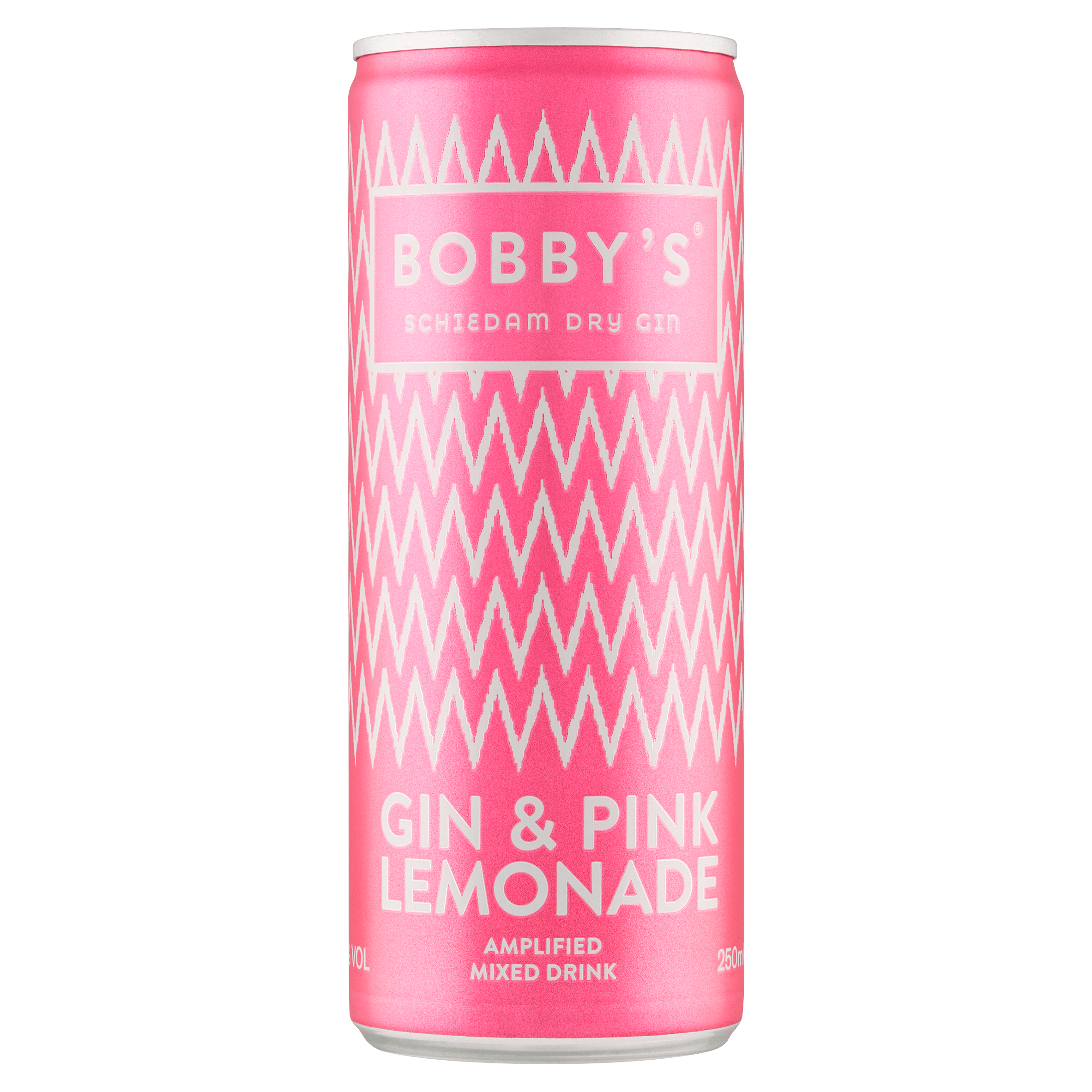 Bobby's Gin & Pink Lemonade Amplified Mixed Drink 250 ml