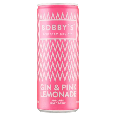 Bobby's Gin & Pink Lemonade Amplified Mixed Drink 250 ml