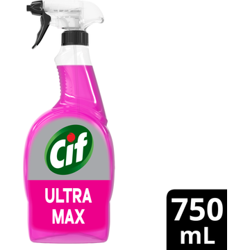 Cif Ultra Max Ontvetter Spray Roze 750ML