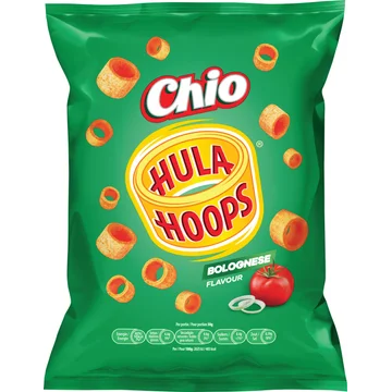 Chio Hula Hoops Bolognese Flavour Aardappelsnack 100 g