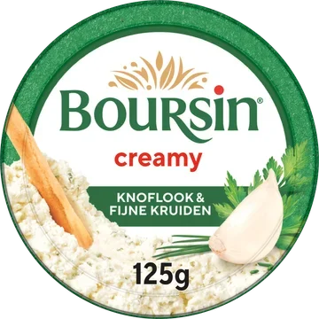Boursin Roomkaas Knoflook & Fijne Kruiden 125 g