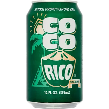 Coco Rico Natuurlijke Frisdrank met Kokosnootsmaak 355 ML