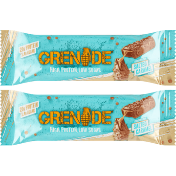 Grenade Proteïne Reep Chocolate Chip Salted Caramel 2x60g