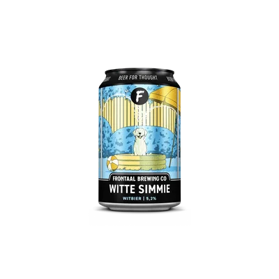 Frontaal Witte Simmie 330ML