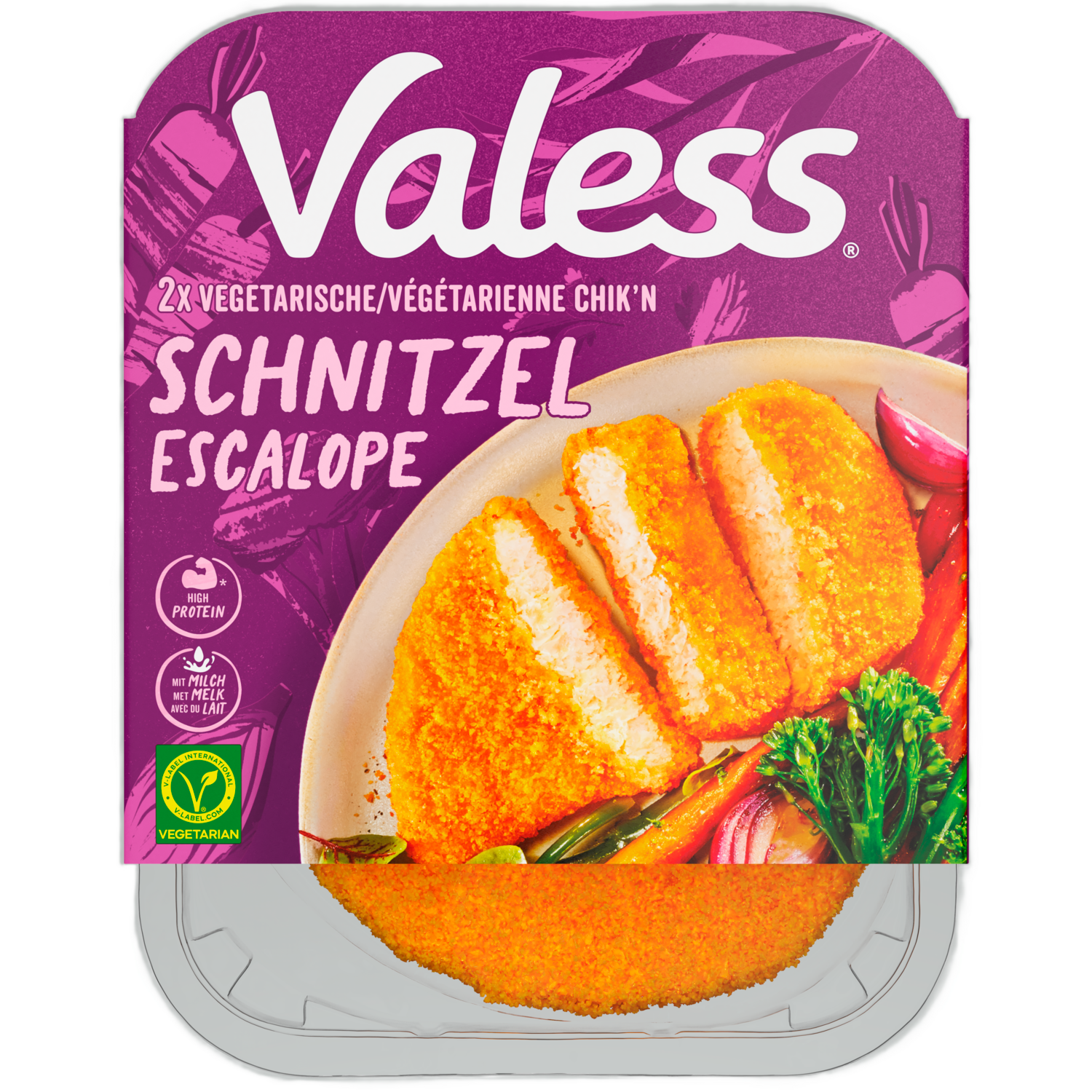 Valess Vega Saté Schnitzel 2 stuks 180g