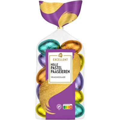AH Excellent Holle pastel paaseieren melkchocolade