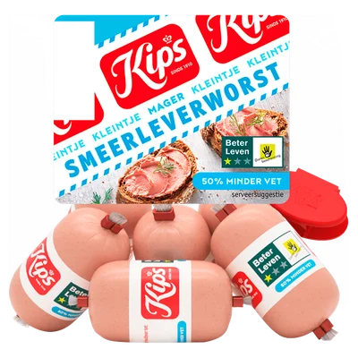 Kips Smeerleverworst kleintje mager
