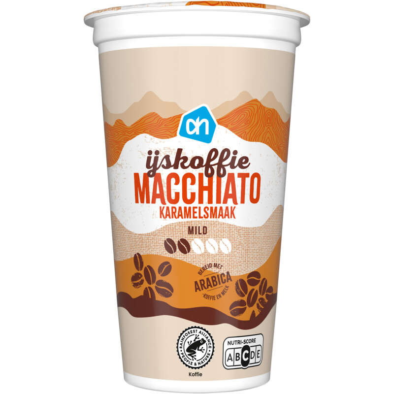 AH Ijskoffie macchiato karamelsmaak