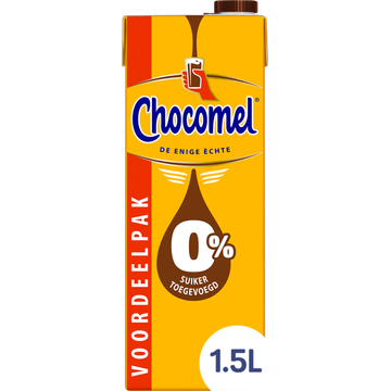 Chocomel Voordeelpak 0% suiker toegevoegd