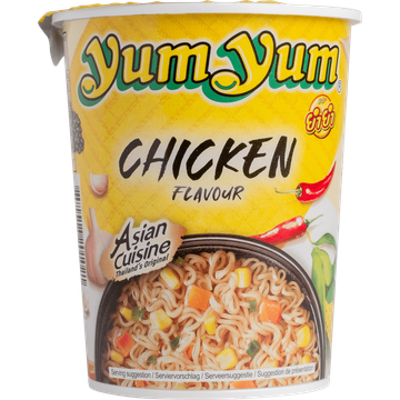Yum Yum Shrimp flavour instant noodles