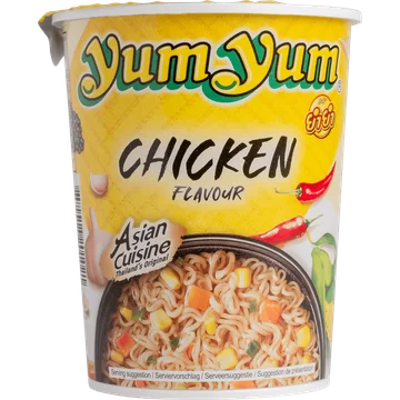 Yum Yum Shrimp flavour instant noodles