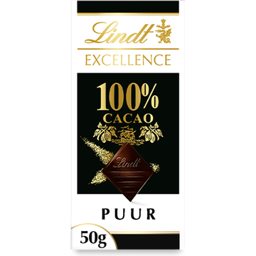 Lindt Excellence 100% pure chocolade