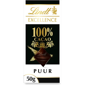 Lindt Excellence 100% pure chocolade