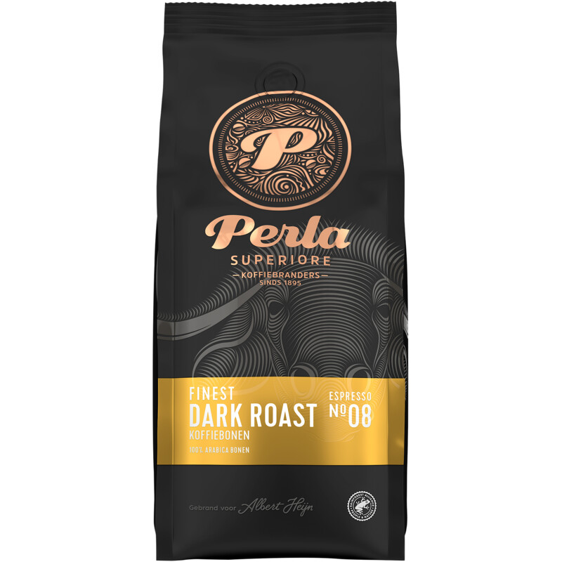 Perla Superiore Finest dark roast koffiebonen