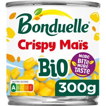 Bonduelle Crispy mais bio