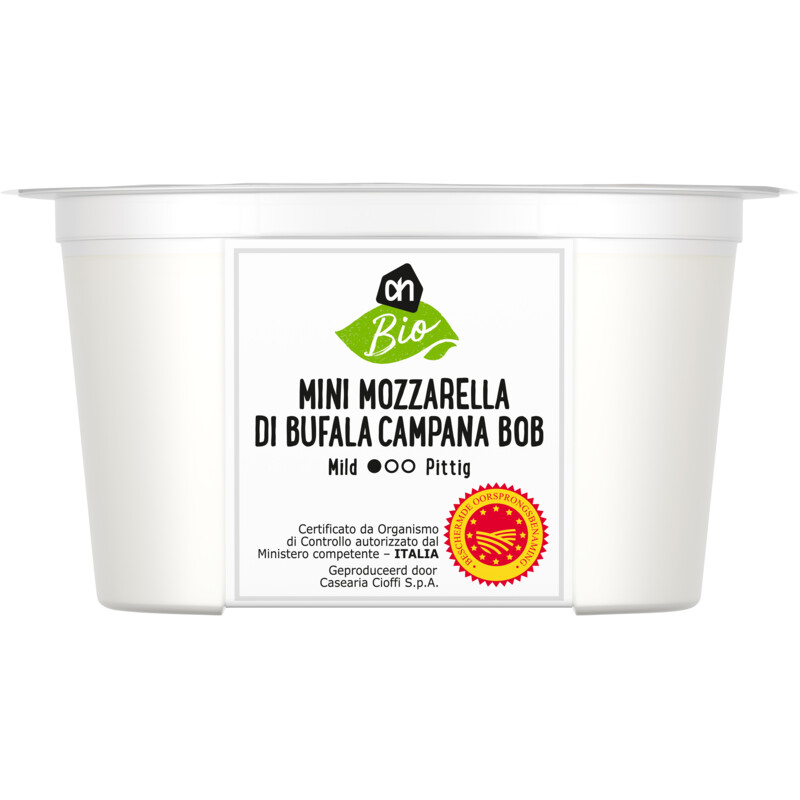 AH Biologisch Mini buffelmozzarella