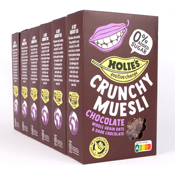 Holie's Crunchy Muesli Chocolate - 6 x 400g