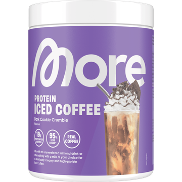 More Protein Iced Coffee Dark Cookie Crumble 300 g