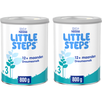 Nestlé LITTLE STEPS 3 Dreumesmelk Standaard 12+ maanden 2 x 800 g