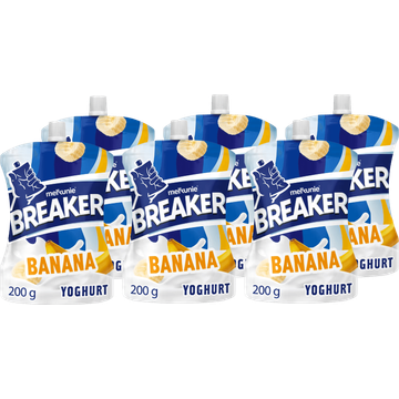 Melkunie Breaker Banaan Yoghurt 6 x 200 g