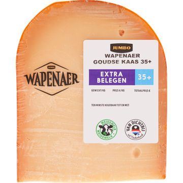 Wapenaer Goudse Kaas 35+ Extra Belegen Stuk ca. 355 g