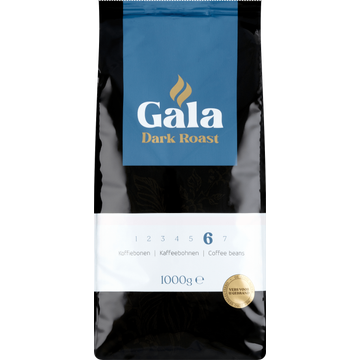 Gala Dark Roast Koffiebonen 1000 g
